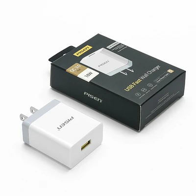 Pisen Type C Charger 18 WATT Retail Pack