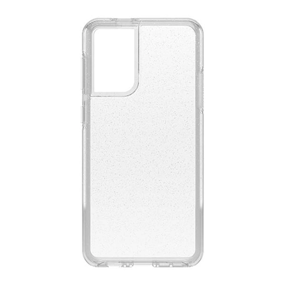 Samsung S21 Ultra Silver Flake Sym Case