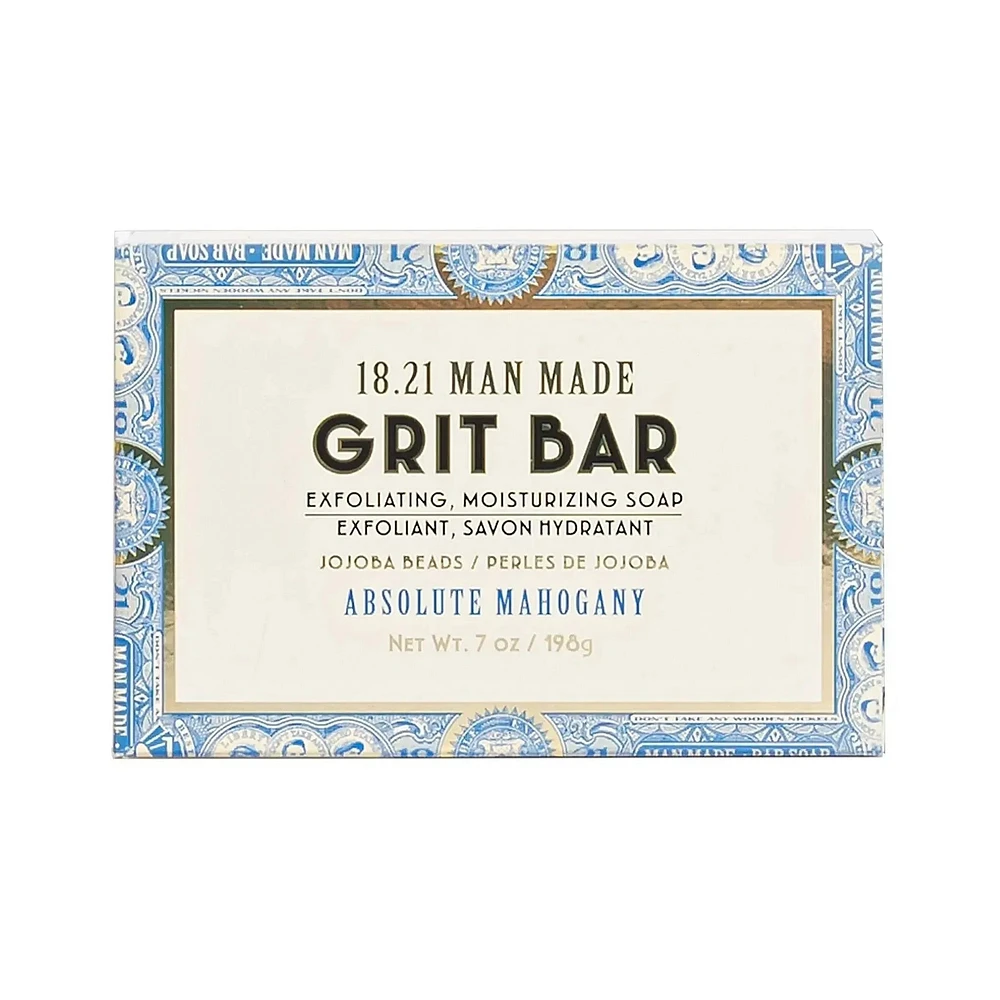 18.21 Grit Bar Soap Absolute Mahogany