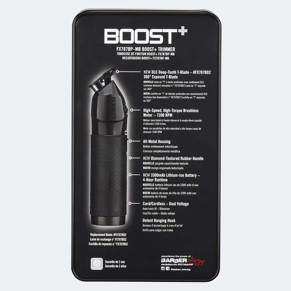 Matte Black Boost+ Trimmer