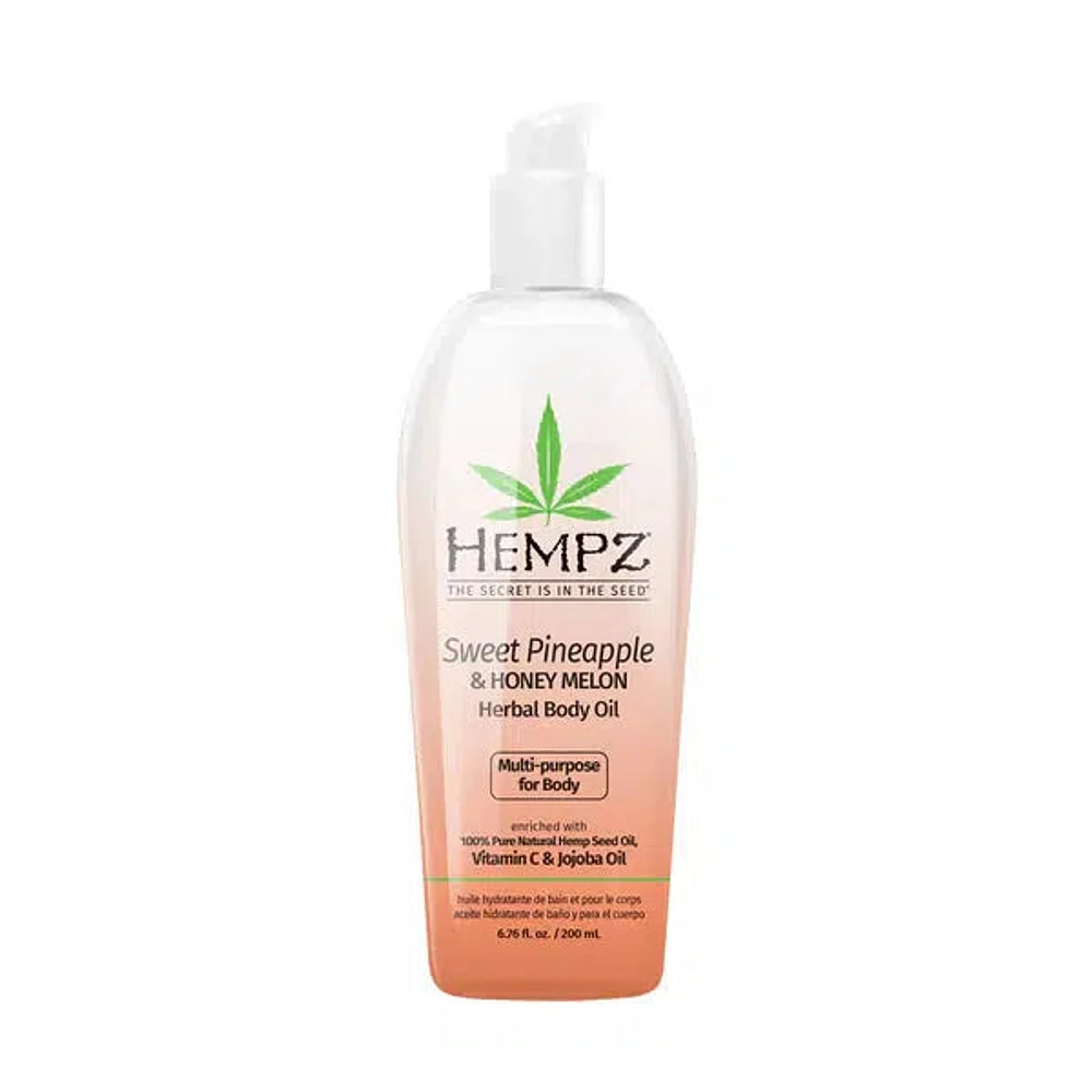 Sweet Pineapple & Honey Melon Herbal Body Oil