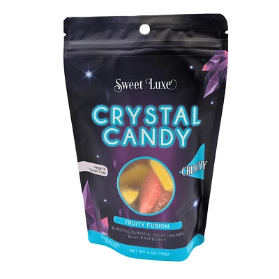 Sweet Luxe™ NEW Extra Crunchy Crystal Candy - Fruity Fusion Flavor Mix