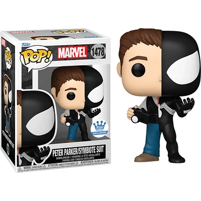 Funko Pop! Marvel – Peter Parker / Symbiote Suit with Chase (Styles May Vary)