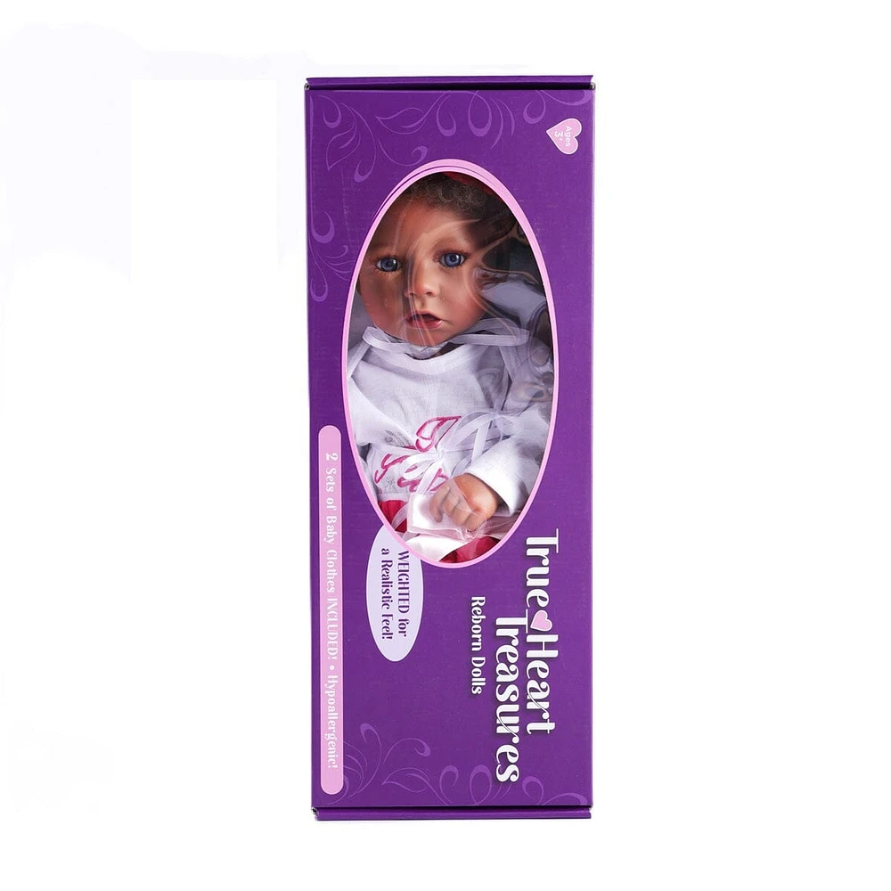 TrueHeart Treasures: Weighted Reborn Lifelike Baby Dolls (3kg) Baby Ava