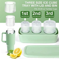 HydriEase Cup Ice Mold: Sip Effortlessly with Perfect Center Hole