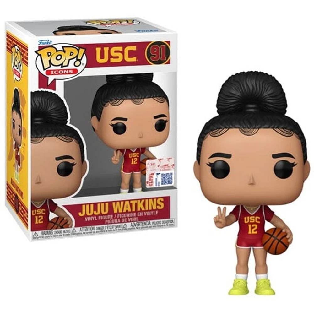 Funko Pop! Icons: JuJu Watkins (Cardinal Jersey) Figure