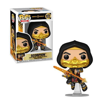 Funko Pop! Games: Mortal Kombat 11 Fatality – Scorpion