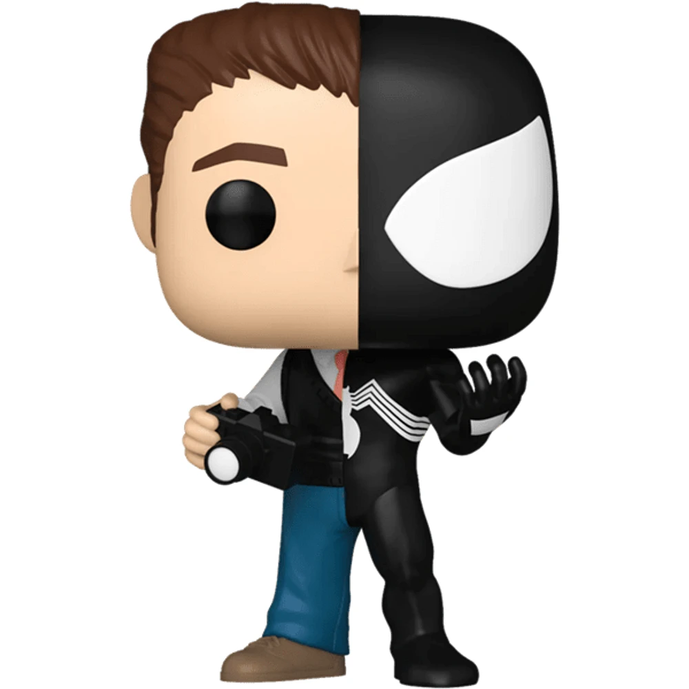 Funko Pop! Marvel – Peter Parker / Symbiote Suit with Chase (Styles May Vary)