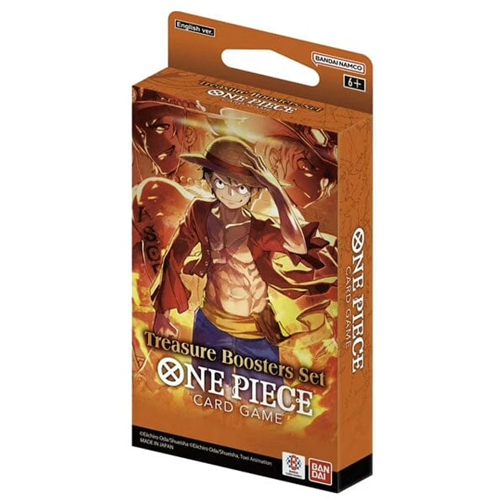 One Piece: Trading Cards Treasure Pack Set (4 Boosters & 1 Exclusive Promotional Card!) English Version