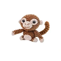 Crochet Micro Plush Toy: Safari Buddies (3pk)