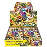 Pokémon TCG Japan: Scarlet & Violet Wild Force Factory Sealed Booster Box (30 Packs)