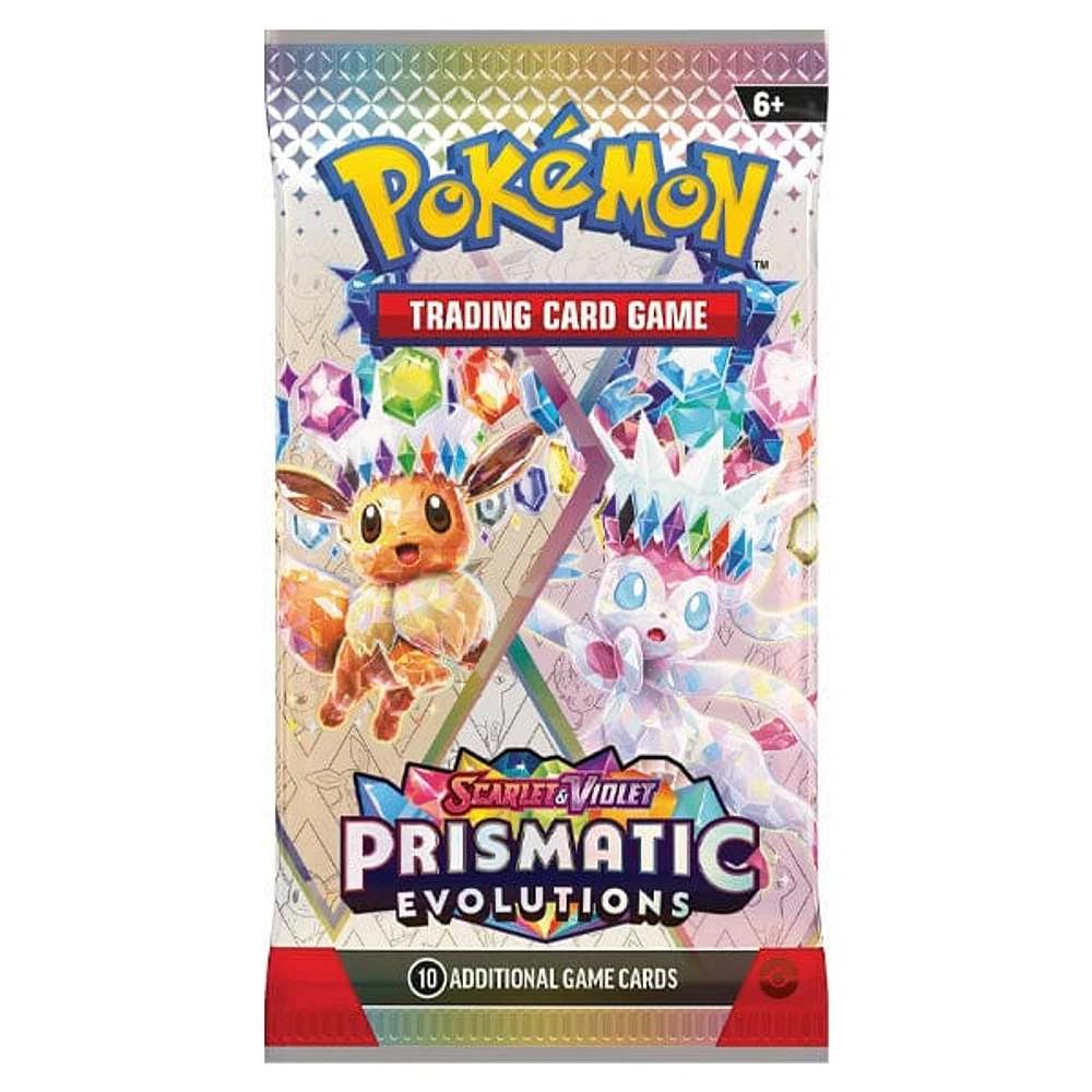 Pokémon TCG: Scarlet & Violet 8.5 Prismatic Evolutions Booster Pack (Ships Assorted)