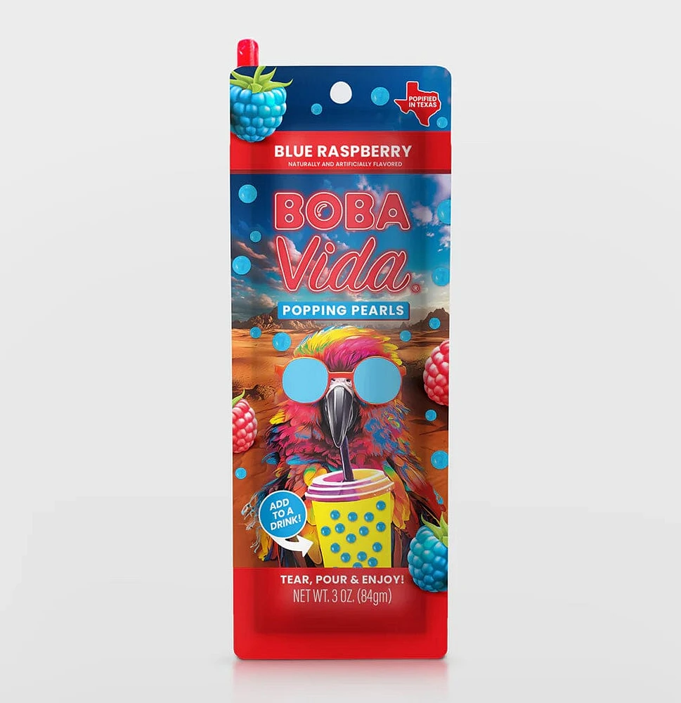 BobaVida: Popping Boba Pouch (3oz) Multiple Flavors