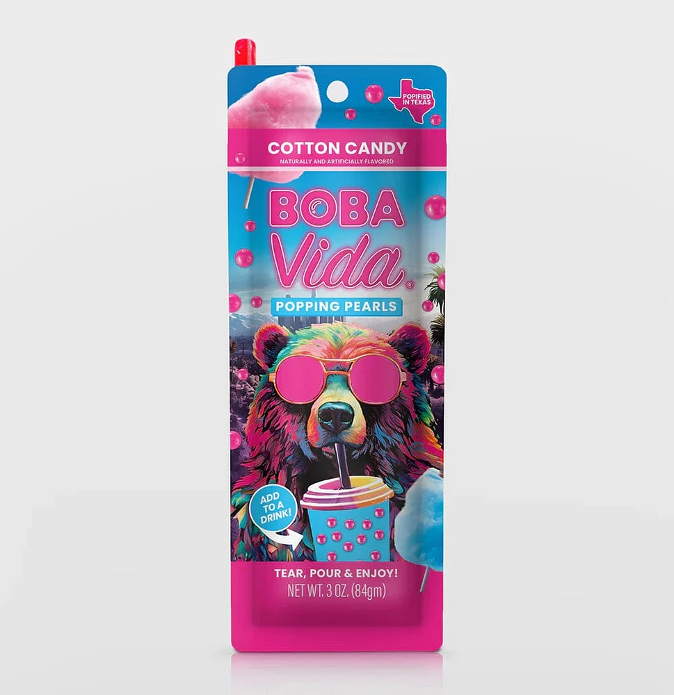 BobaVida: Popping Boba Pouch (3oz) Multiple Flavors
