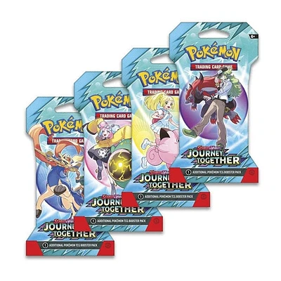 Pokémon TCG: Scarlet & Violet Journey Together Sleeved Booster (1 Pack 10 Cards)