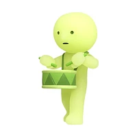Smiski Cheer Series Collectible Glow in the Dark Figurine Blind Box (1pc)