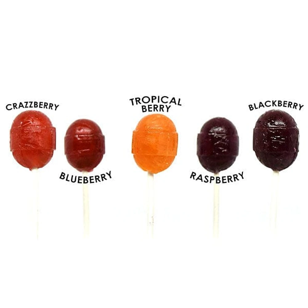 Charms Blow Pop Bubblegum Lollipop Bursting Berry (1pc) Flavor Ships Assorted