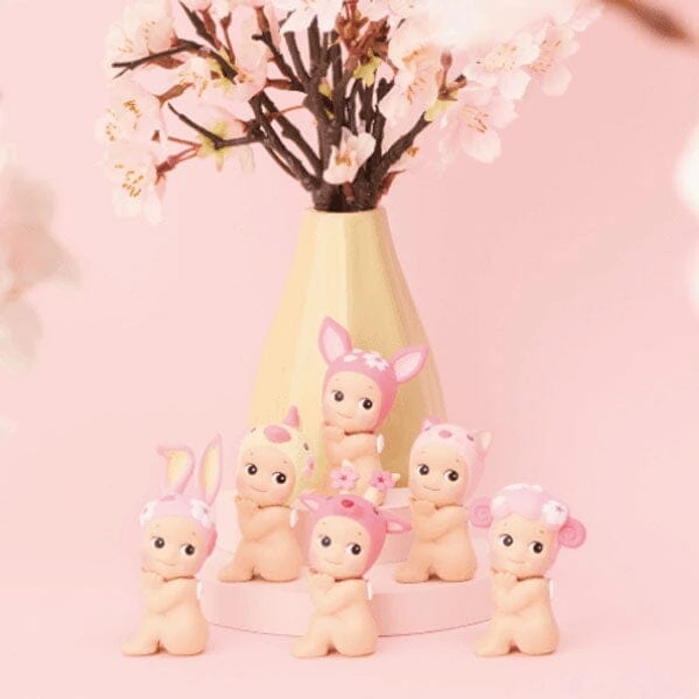 Sonny Angel Collectable Mini Cherub Figurines Cherry Blossom Series Hanami Edition Blind Box (1pc)