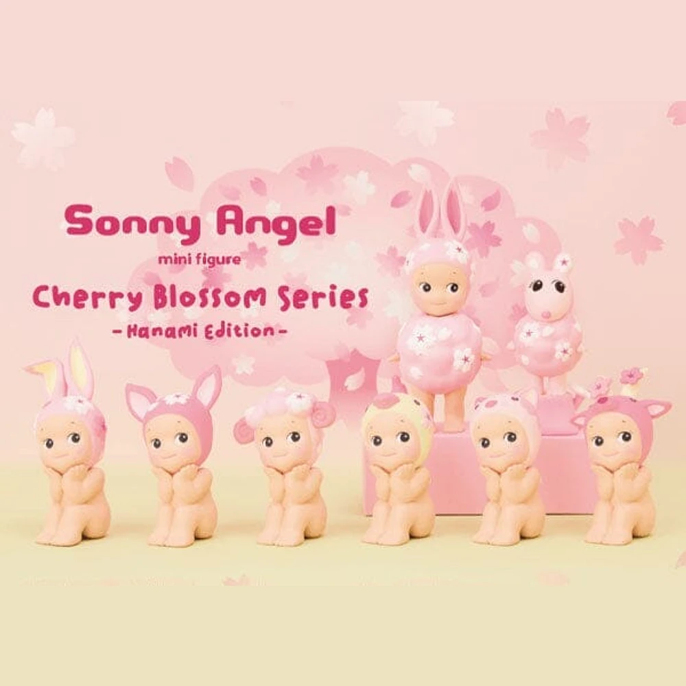 Sonny Angel Collectable Mini Cherub Figurines Cherry Blossom Series Hanami Edition Blind Box (1pc)