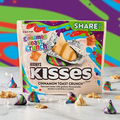 Hershey's Kisses Cinnamon Toast Crunch Flavored Candy Share Pack (9oz)