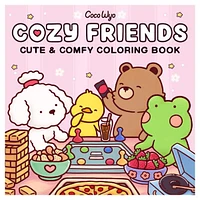 "Cozy Friends" Coloring Book: Cozy Space Coloring by Coco Wyo (40 Pages)