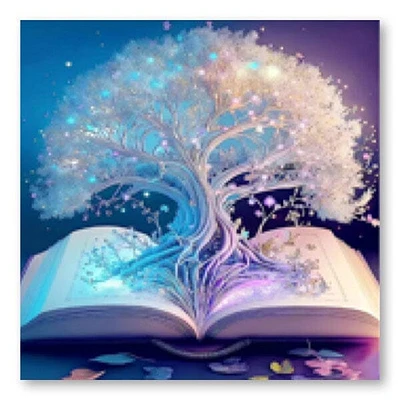 Studio Art Diamond Painting Full Coverage "Tree Of Wisdom" (40cm x 40cm)
