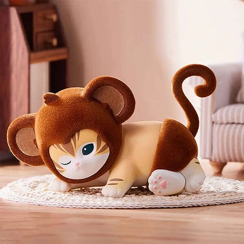 MINISO x Mofusand: Fluffy Party Series Flocked Collectible Figurine Blind Box (1pc)