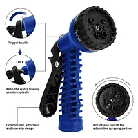 GRO-Hose BLUE 75ft Expandable Hose With Sprayer Nozzle