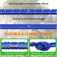 GRO-Hose BLUE 75ft Expandable Hose With Sprayer Nozzle