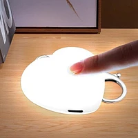 BagGlo Heart-Shaped Automatic LED Purse Light Keychain