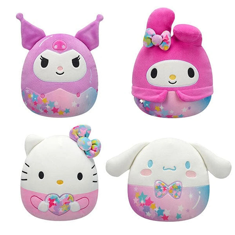 Squishmallows Super Soft Plush Toy 8" Sanrio Hello Kitty Star Shine Squad (Characters Ship Assorted)