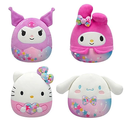 Squishmallows Super Soft Plush Toy 8" Sanrio Hello Kitty Star Shine Squad (Characters Ship Assorted)