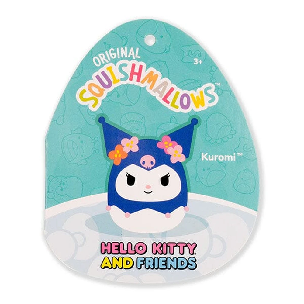 Squishmallows Plush Toys 3.5" 2025 Sanrio Hello Kitty & Friends Tropical Fruit Treats Clip-On Squad (Characters Ship Assorted)