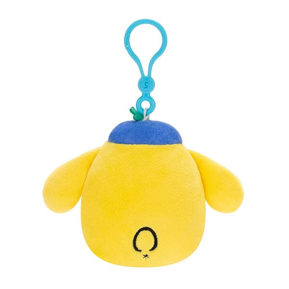 Squishmallows Plush Toys 3.5" 2025 Sanrio Hello Kitty & Friends Tropical Fruit Treats Clip-On Squad (Characters Ship Assorted)