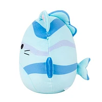 Squishmallows Super Soft Plush Toys 7.5" Animal Hybrids Squad Melinda The Blue Striped Cat Fish