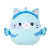Squishmallows Super Soft Plush Toys 7.5" Animal Hybrids Squad Melinda The Blue Striped Cat Fish