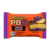 REESE'S Big Cup PB&J Grape Milk Chocolate Peanut Butter Cup (1.4oz)