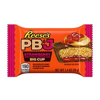 REESE'S Big Cup PB&J Strawberry Milk Chocolate Peanut Butter Cup (1.4oz)