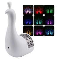 PeacockPop Wall Sconce Peacock Projection Touch Lamp