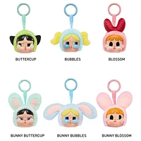 Pop Mart x Powerpuff Girls x CRYBABY: Vinyl Face Plush Bag Clip Blind Box (1pc)