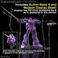 BANDAI Hobby HGUC MRX-010 Psycho Gundam MK-II 1/144 Scale 10" Model Kit