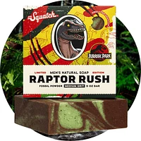 Dr. Squatch® Jurassic Park™ Raptor Rush All-Natural Bar Soap For Men (1pc) Limited Edition