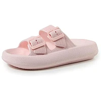 Shhhandals Unisex Adjustable Anti-Slip Buckle Cloud Slides