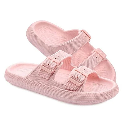 Shhhandals Unisex Adjustable Anti-Slip Buckle Cloud Slides