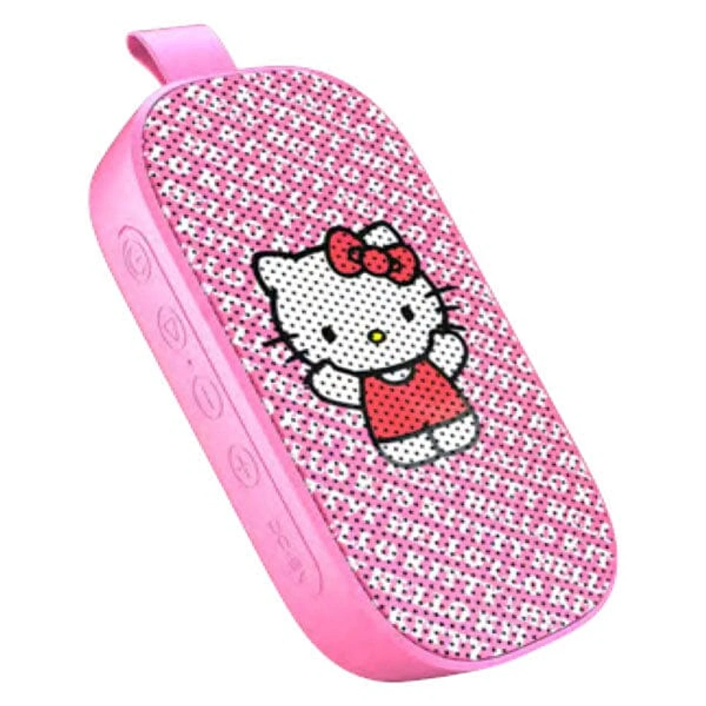 Hello Kitty Sanrio Pink Patterned Bluetooth Speaker "Showcase Exclusive"