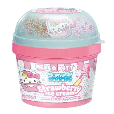SlimyGloop SCOOPS Sanrio Hello Kitty & Friends Ice Cream Pre-Made Ready To Play Slime (Multiple Scents)