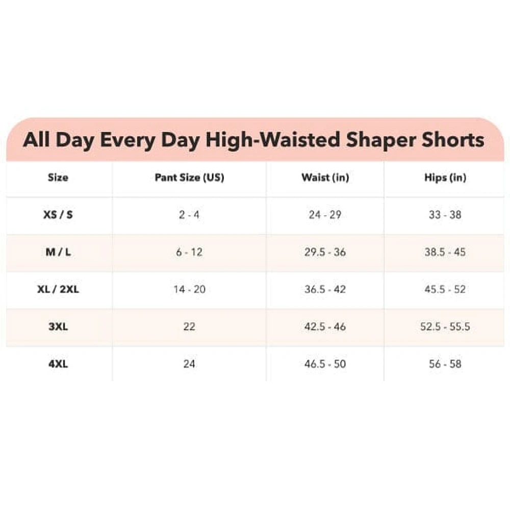 Shapermint Essentials® All Day Every High-Waisted Shaper Shorts