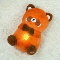 SnugglePulse: Mochi The Red Panda 10" Breathing Sensory Plush Toy