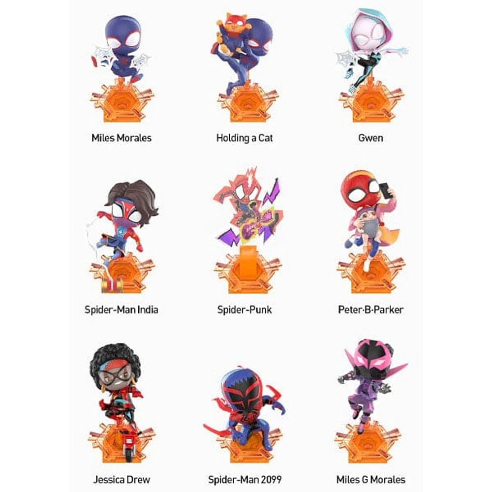 Pop Mart x Marvel: Spider-Man Across The Spider-Verse Series Figurine Blind Box (1pc)