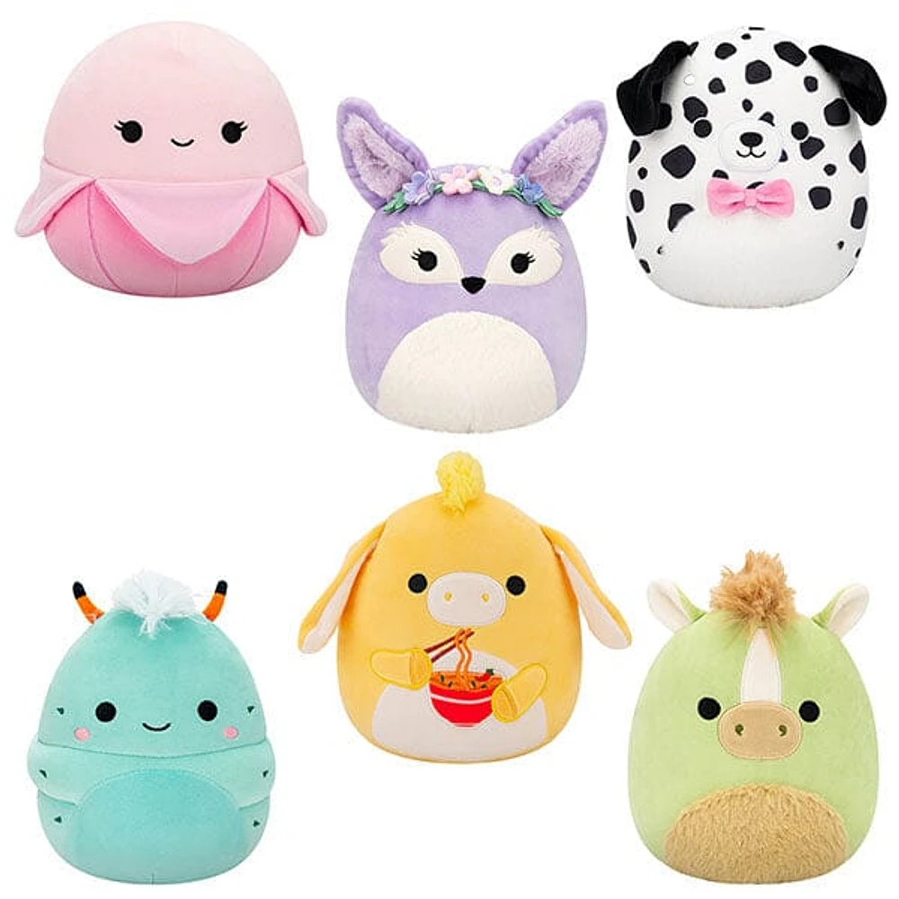 Squishmallows Super Soft Plush Toys 7.5" Phase 24B (Character Ships Assorted)